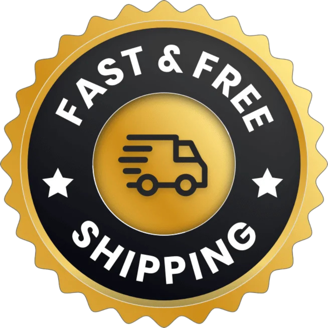 Fast & Free Shipping Badge